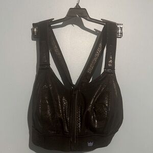 SHEFIT Ultimate Sports Bra, size 2Luxe, snake skin pattern